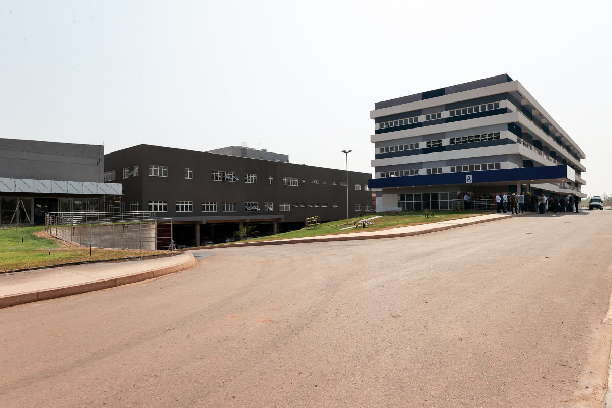 Obras Do Novo Hospital J Lio M Ller Alcan Am De Execu O A Not Cia Mt