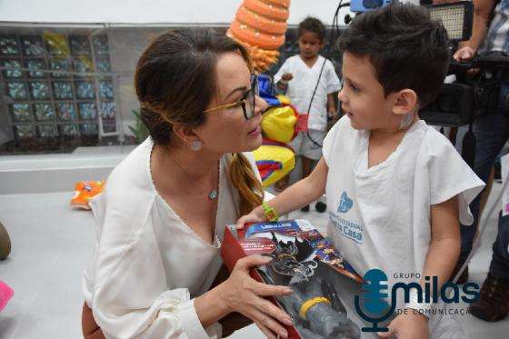 Primeira-dama entregará brinquedos e cestas básicas para famílias atendidas pela pediatria do Hospital Estadual Santa Casa.jpg