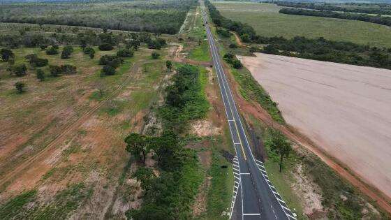 Trecho da MT-100 sob concessão da Via Brasil.jpg