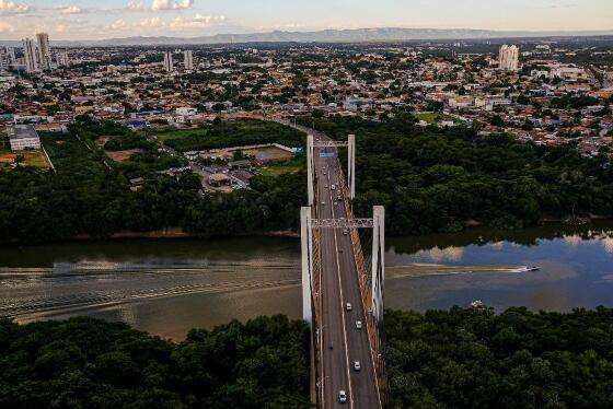Fotos aéreas de Cuiabá, Parque Tia Nair, Centro Político administrativo, Parque das águas.jpg