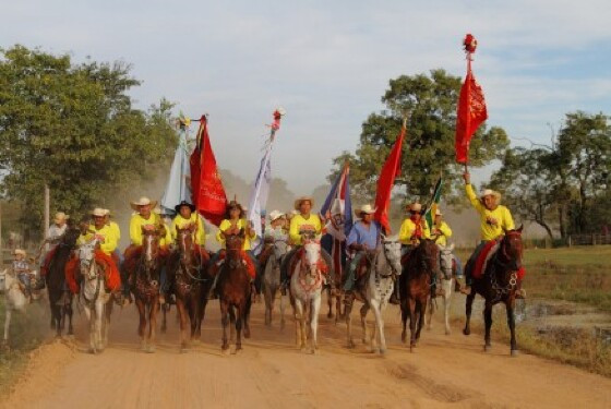 cavalgada em São Pedro 